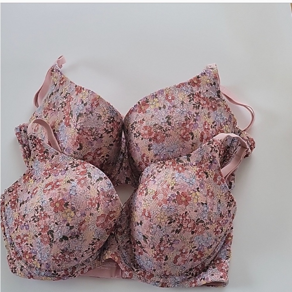 Two for the price of one, add a cup size, padded bras.